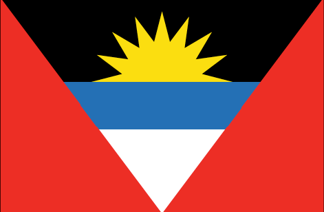 Antigua and Barbuda : Bandeira do país (Grande)