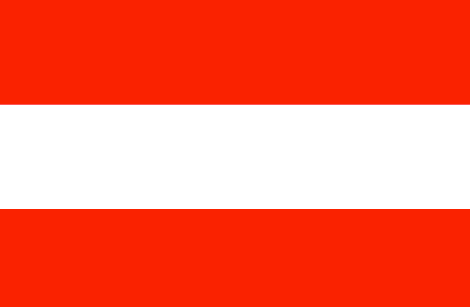 Austria : Az ország lobogója (Nagy)