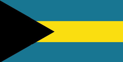 Bahamas : দেশের পতাকা (মহান)