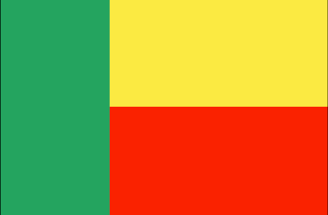 Benin : 國家的國旗 (大)
