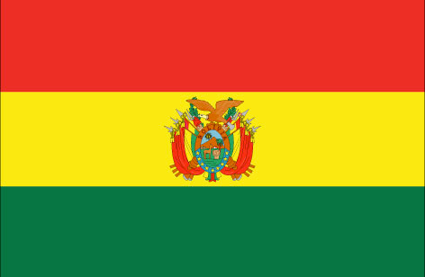 Bolivia : 國家的國旗 (大)