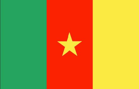 Cameroon : Страны, флаг (Большой)