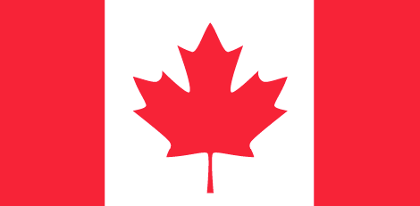 Canada : 나라의 깃발 (큰)