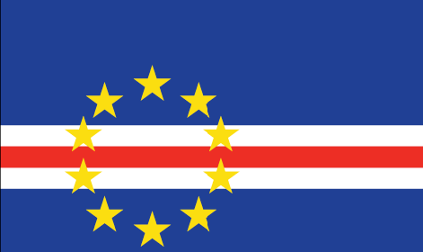 Cape Verde : Maan lippu (Suuri)