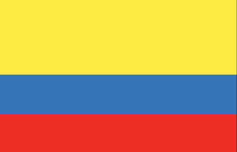 Colombia : Страны, флаг (Большой)