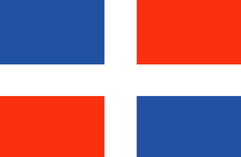Dominican Republic : Flamuri i vendit (I madh)