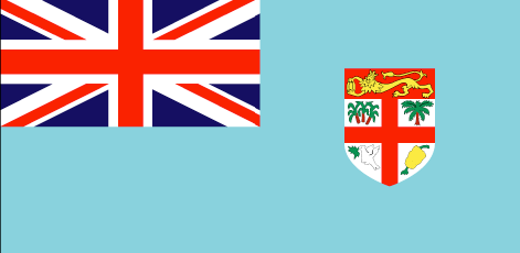 Fiji : Bandeira do país (Grande)