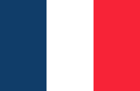 France : 나라의 깃발 (큰)