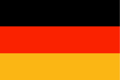 Germany : Az ország lobogója (Nagy)