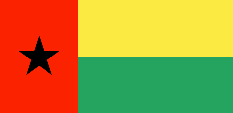 Guinea Bissau : Maan lippu (Suuri)