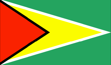 Guyana : Страны, флаг (Большой)