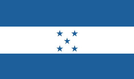 Honduras : La landa flago (Big)