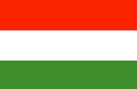 Hungary : Maan lippu (Suuri)