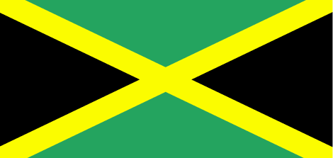 Jamaica : Bandeira do país (Grande)