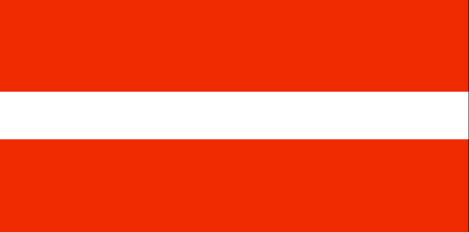 Latvia : ქვეყნის დროშა (დიდი)