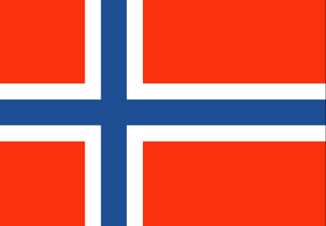 Norway : די מדינה ס פאָן (גרויס)