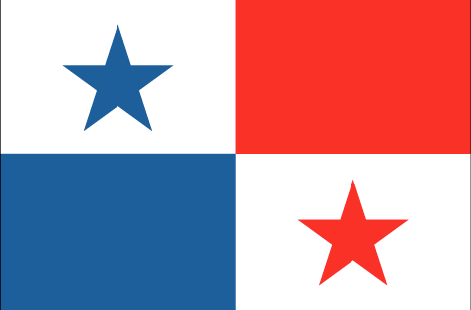 Panama : 나라의 깃발 (큰)
