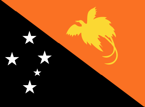 Papua New Guinea : Baner y wlad (Great)