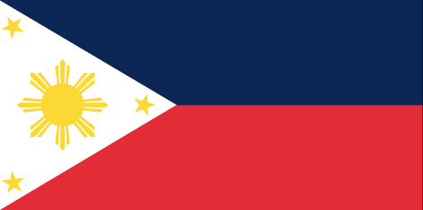 Philippines : Az ország lobogója (Nagy)