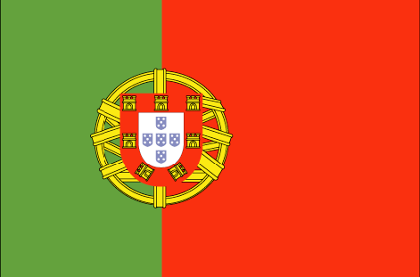 Portugal : Az ország lobogója (Nagy)