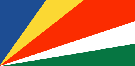 Seychelles : Ülkenin bayrağı (Büyük)