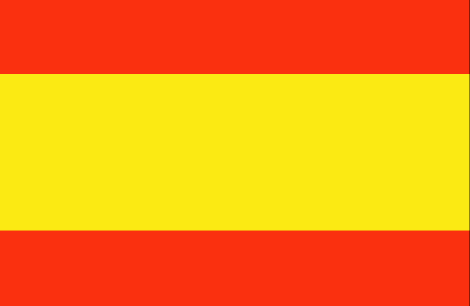 Spain : Maan lippu (Suuri)