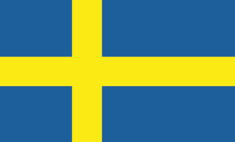Sweden : Страны, флаг (Большой)