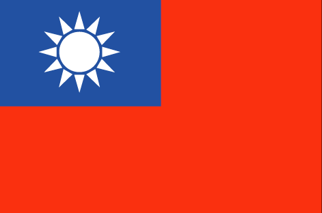 Taiwan : Landets flagga (Great)