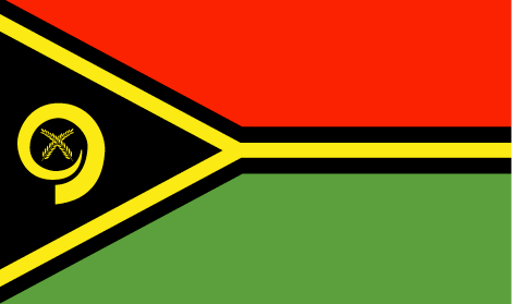 Vanuatu : Bandeira do país (Grande)