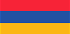 Armenia : ქვეყნის დროშა (საშუალო)