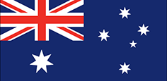 Australia : Baner y wlad (Cyfartaledd)