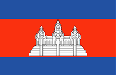 Cambodia : Země vlajka