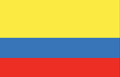 Colombia : Herrialde bandera (Batez besteko)