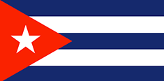 Cuba : 國家的國旗 (平均)