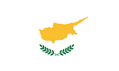 Cyprus : Baner y wlad (Cyfartaledd)