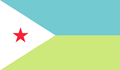 Djibouti : 国家的国旗