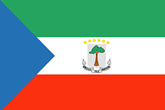Equatorial Guinea : Страны, флаг (Средний)