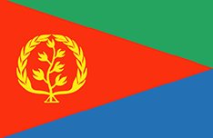 Eritrea : Země vlajka (Průměr)