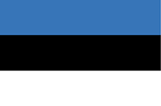 Estonia : Az ország lobogója