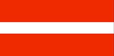 Latvia : Země vlajka