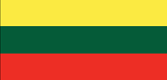 Lithuania : 國家的國旗 (平均)