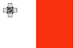 Malta : Maan lippu (Keskimääräinen)