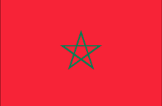 Morocco : Ülkenin bayrağı (Ortalama)