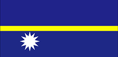 Nauru : Страны, флаг (Средний)