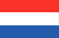 Netherlands : Herrialde bandera