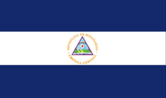 Nicaragua : 国家的国旗
