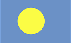 Palau : Das land der flagge