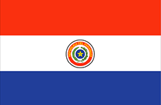 Paraguay : দেশের পতাকা (গড়)