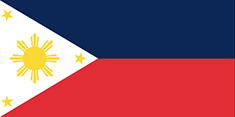 Philippines : দেশের পতাকা