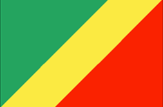 Republic of the Congo : Herrialde bandera (Batez besteko)
